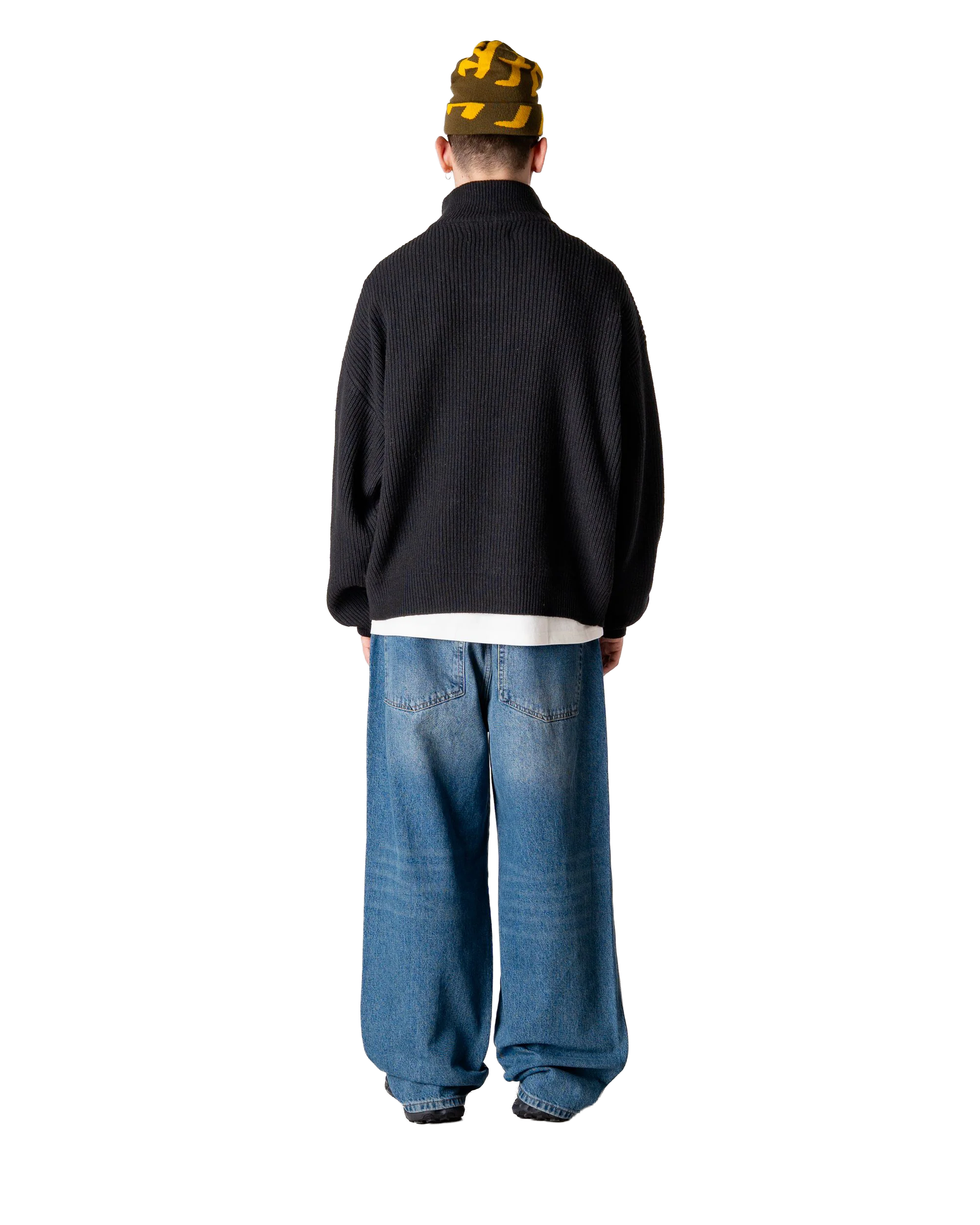 WBLee Wool Knit Half Zip - Image 5