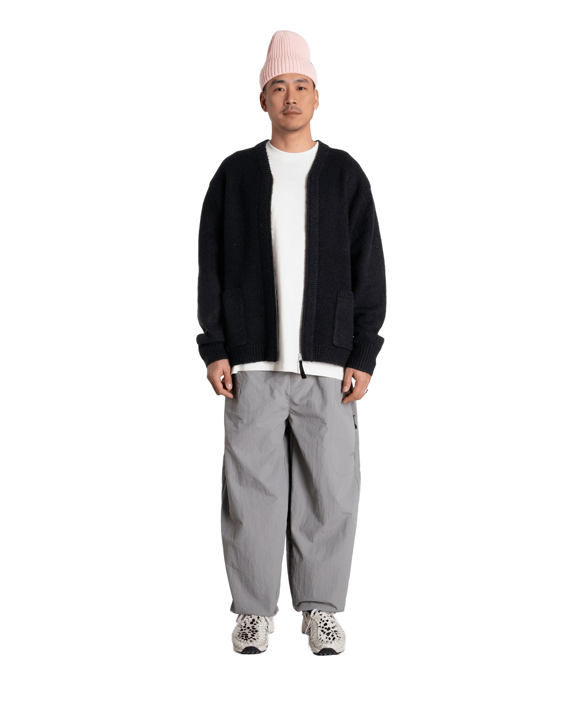 WBKoon Zip Whole Cardigan - Image 2