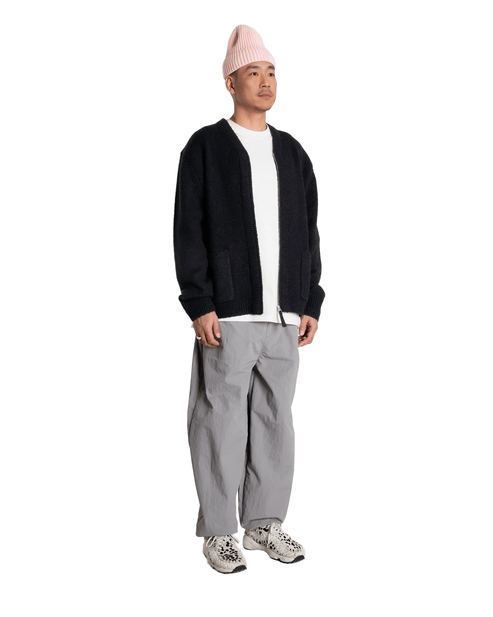 WBKoon Zip Whole Cardigan - Image 3